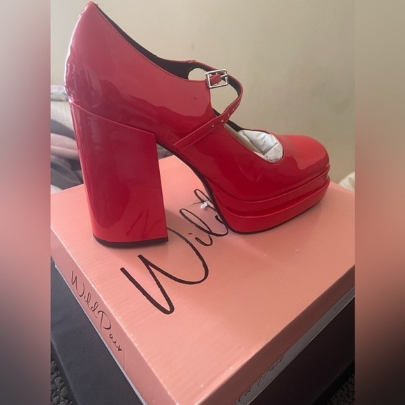 Wild Pair Shoes Octavia Double Platform Mary Jane Pumps Poshmark